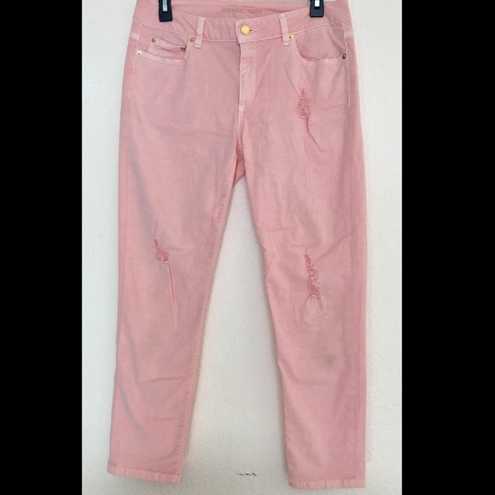 Michael Kors cropped skinny jeans